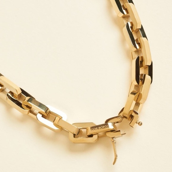 NEW Eddie Borgo Supra Chunky Link Necklace 17” - Picture 5 of 7